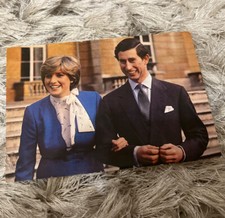 Lady Diana King Charles Postcard 