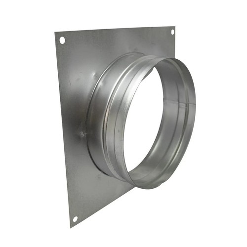 Ducting wall plate metal - plate, 4"