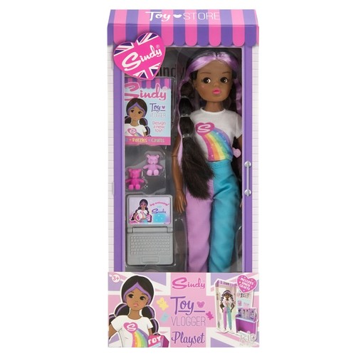 Sindy toy vlogger doll playset - sindy,