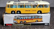 Dinky Supertoys 961 Vega Major Luxury Coach Swiss Postal Bus, Yellow