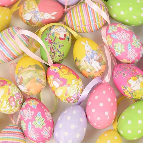 14pcs colorful painted easter - 14pcs,