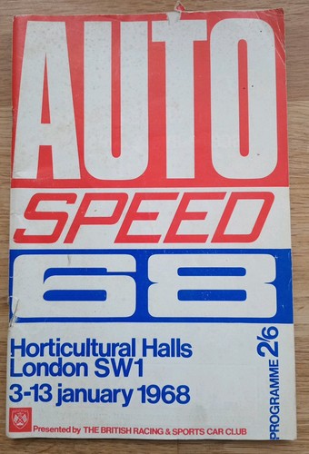 Auto speed 1968 brscc - speed,