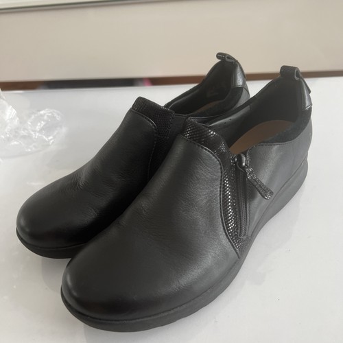 Clarks unstructured black - clarks,