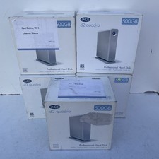 Lacie d2 quadra 500GB eSata FireWire 800 FireWire 400 USB 2.0