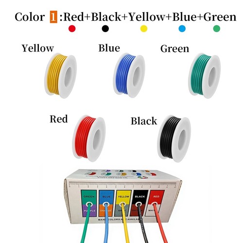 Silicone wire kit colors - wire, 5