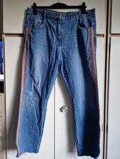 Womens Next Embroidered Jeans Size 18L