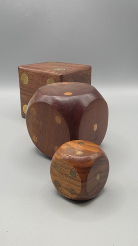 Vintage teak wooden - , small