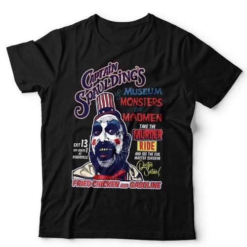 Captain spaulding tshirt - spaulding,