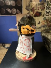 Taxidermy Chainsaw Mole