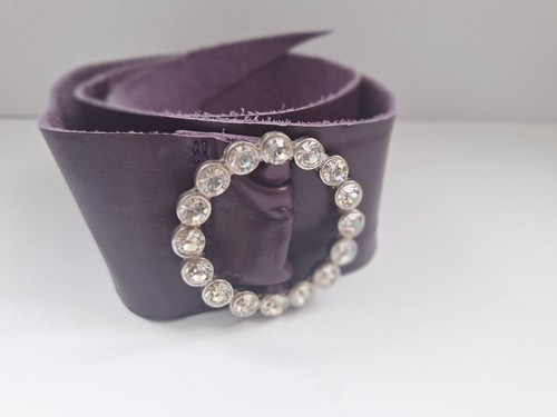Gorgeous purple leather with - gorgeous,