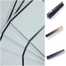 Gloss White Chrome Strip