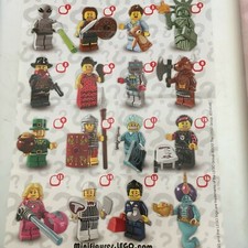GENUINE LEGO MINIFIGURES FROM SERIES 6 CHOOSE THE ONE YOU NEED