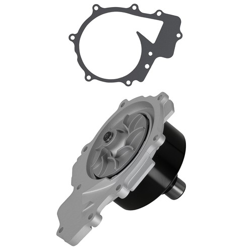Belt driven water - belt, pump