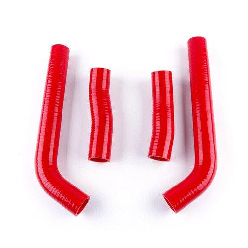 Red silicone radiator hose - silicone, kit