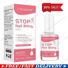 Stop Nail Biting Stuff Anti Nail Biting Polish Stop Thumb or Finger Sucking 15ml