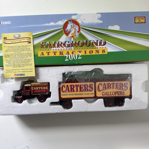 Corgi fairground scammell - corgi,