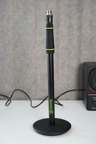 Gravity microphone stand - gravity,