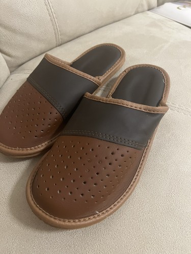 Brown leather men - leather,