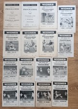Widnes Rugby League Programmes