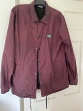 Men’s VANS Jacket size L Burgundy