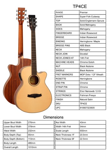 Guitar tanglewood model - tanglewood,,