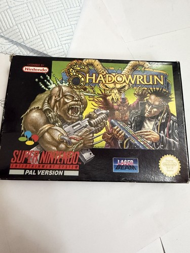 Shadowrun snes super - snes,