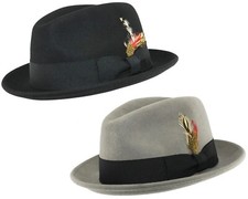 Mens womens crown trilby - mens, c-crown
