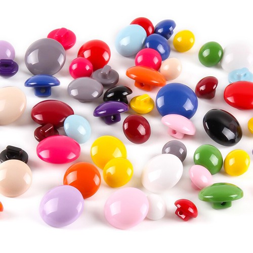 100pcs mixed color mushroom - color,