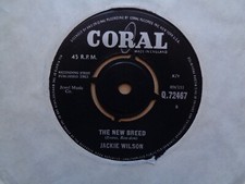 Jackie Wilson - The New Breed Coral 45
