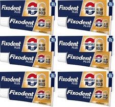6 x Fixodent All Day Hold -