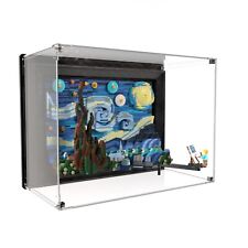 Wall Mounted Display Case For LEGO® Ideas Vincent van Gogh - The Starry Night