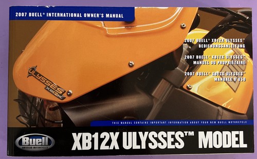 Buell xb12x ulisses model 2007 - ulisses,
