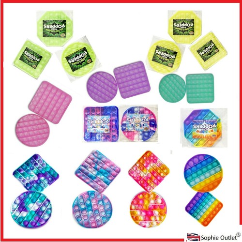 Round square popper - square, stress
