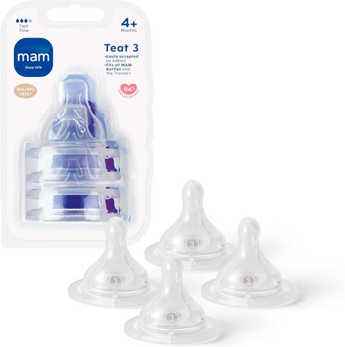 Mam teats size pack - teats, 4
