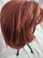 Synthetic Bob Hair Wig In A Beautiful Warm Auburn Color