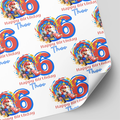 Personalised super mario - personalised,