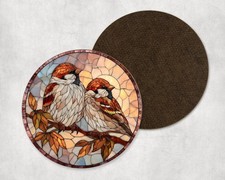 Sparrow Bird Couple Animal