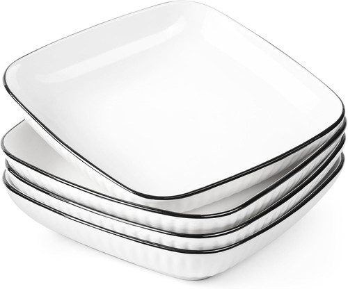 Square pasta bowls set - bowls,