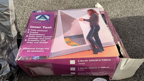 Sunncamp berth caravan - berth,