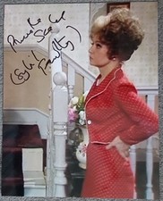 prunella scales talking to a friend SYBIL FAWLTY Fawlty towers signed 10x8 photo