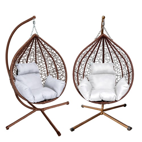 Hanging rattan egg chair - rattan,