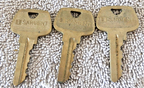 Vintage lot sargent keys - vintage,