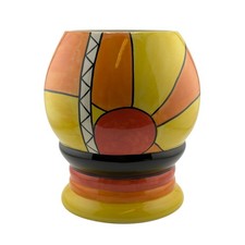 Lorna Bailey Sunburst Vase Old
