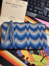 BLUE & GREY LONG-STITCH