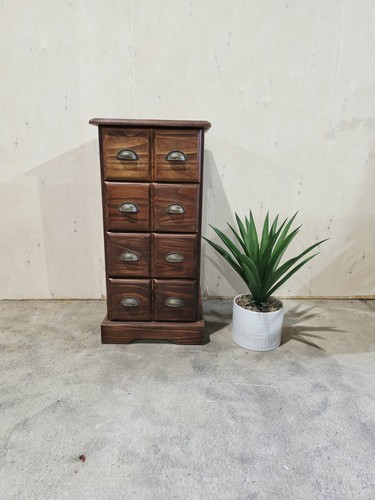 Vintage style pine apothecary - vintage,