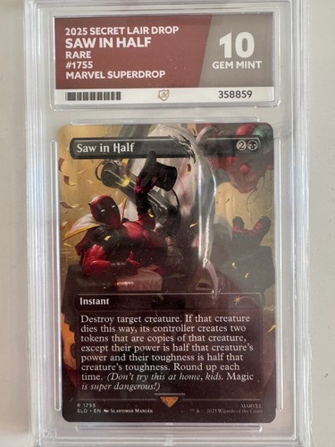 Saw half deadpool marvel - in,