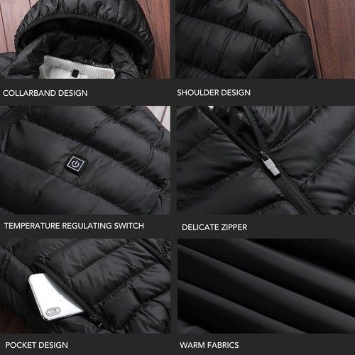 Heated jacket intelligent - jacket,