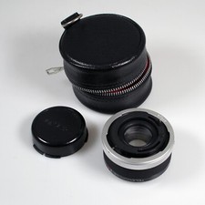 komura lens Telemore 95 II 7K M C for Canon FD A-1 with case and rear lens cap
