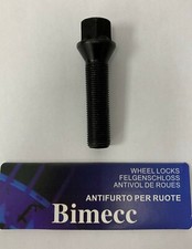 1 X M14X1.25 BLACK 60° ALLOY