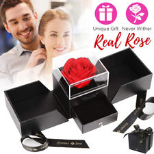 Rose Box Rose Jewelry Gift Box Preserved Rose Gift Box Eternal Real Rose Box UK